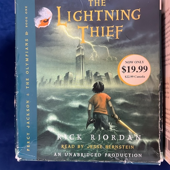GUC Riordan audio books - 6 sets - Picture 4 of 7